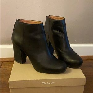 Black Madewell booties